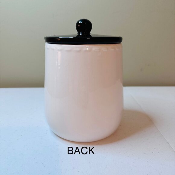 Small Bunny Kisses Springtime Easter Canister Easter Candy Dish Easter Container - Picture 4 of 13